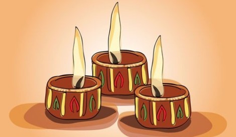 Diwali greetings card by Wild Clove